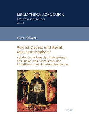 cover image of Was ist Gesetz und Recht, was Gerechtigkeit?